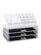 Generic Acrylic Makeup Organizer Clear/Black