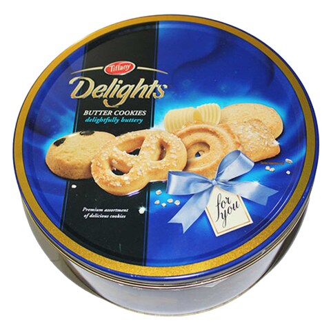 Tiffany, Delights, Butter Cookies Tin, 405g