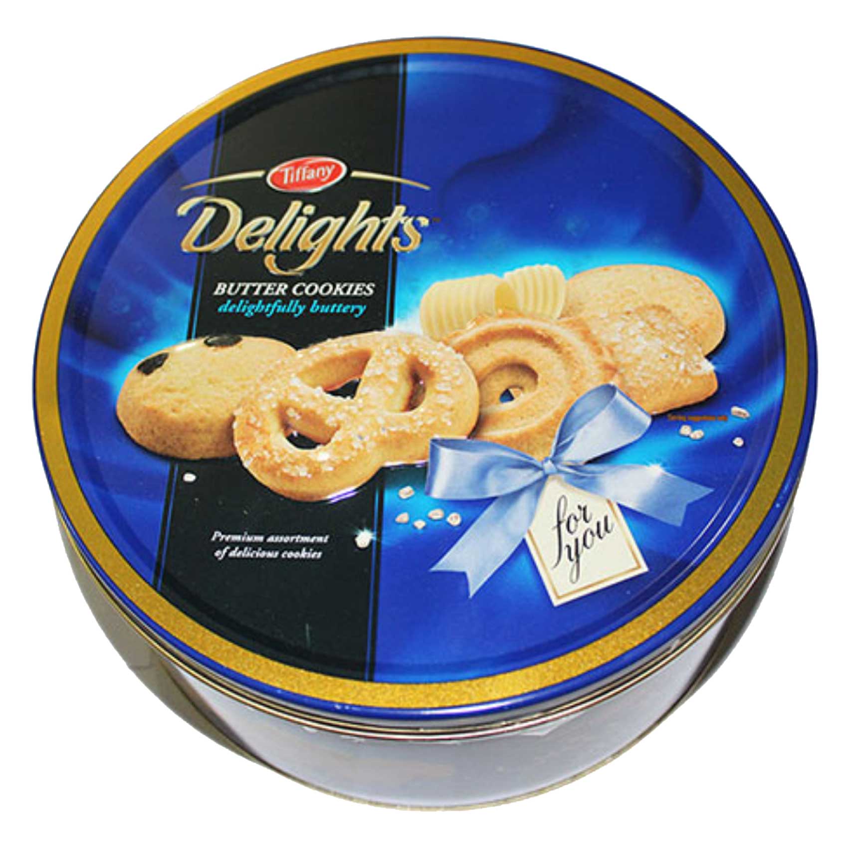 Tiffany, Delights, Butter Cookies Tin, 405g