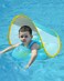 Free Swimming Baby Infant Pool Float With Sun Canopy Inflatable Floatie Sponge Safety Bottom Support Water Toys Swim Trainer For Age Of 3-72 Months (Blue, Xl)