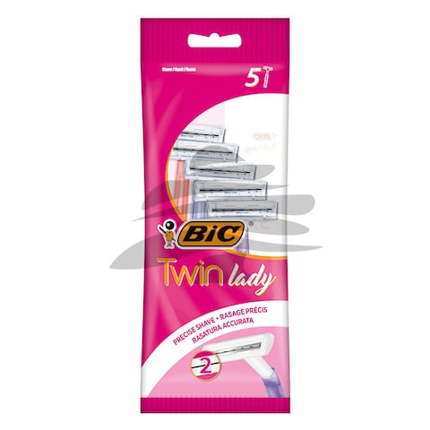 Bic Twin Lady Neutral Disposable Razors 6 Pieces