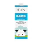 Buy Koita Whole Organic Cow Milk Vitamin A  D3 1L in UAE