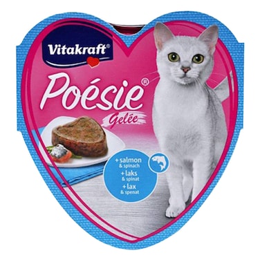 VitaKraft Poesie Cat Salmon &amp; Spinach 85GR