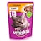 Whiskas Adult Wet Cat Food With Chicken In Jelly 1+ Years 85g