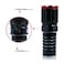 Toby's New Super Bright Flashlight Retractable Zoomable Flashlight with 4 modes( Torch-110)