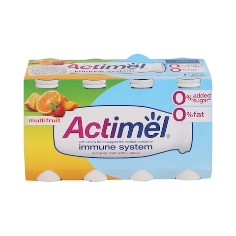 Actimel Yogurt Drink Multifruit 100gx8