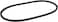 AL ARQAM 1PCS V Belt A Type Closed-Loop Rubber Transmission Drive Belt Industrial Triangle V Belt, A51
