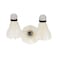 Supreme Sports Feather Shuttlecock White 12 PCS