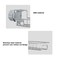 Generic-Standing Shelf Units Kitchen Shelf Stainless Steel Faucet Rack Rag Drain Rack Household Kitchen Punch-Free Sink Storage Rack