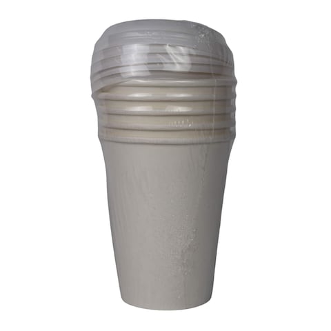 Tiba Paper Cups with Lid - 5 Pieces