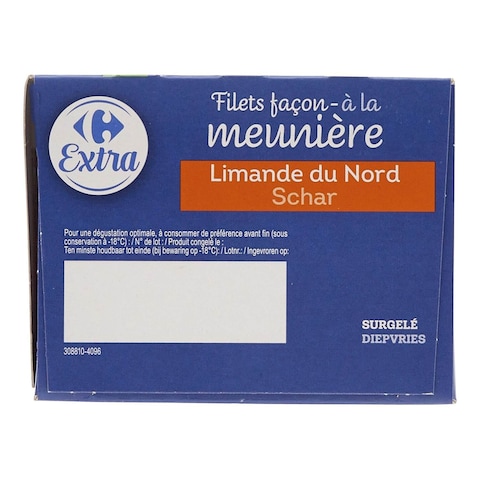 Carrefour Extra Miller-Style Flounder Fillets 400g
