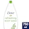 Dove Go Fresh Refreshing Body Wash For Skin Nourishing, Cucumber And Green Tea, 750ml