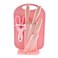 Kitchen Knife Set With Cutting Board With Wheat Straw Handle