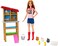 Barbie Chicken Farmer Doll, Red-Haired, and Playset with Henhouse, 3 Chickens, 2 Chicks and More, Career-Themed Toy for 3 to 7 Year Olds