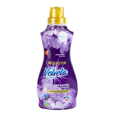 Velveta Relaxation Concentrated Fabric Softener &amp; Freshener - 1 Liter