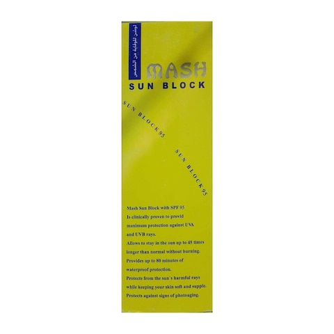 Mash Sun Protection Lotion Spf 95 - 125 ml