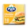 Puck Cheddar Cheese Slices, 200g
