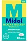 Midol Bloat Relief, Caplets With Pamabrom, 60 Count