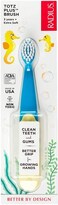 Radius Totz Plus Brush Kids Toothbrush Silky Soft Bpa Free Ada Accepted Designed For Delicate Teeth &amp; Gums For Children 3 Years &amp; Up, Blueyellow, Pack Of 1