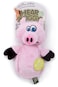Hear Doggy! Flattie Pig With Chew Guard Technology And Silent Squeak Technology Plush Dog Toy