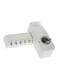 Generic Tooth Brush Holder With Toothpaste Dispenser White