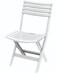 Cosmoplast Folding Chair White