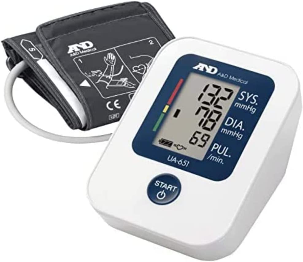 A&amp;D Medical UA-651 Upper Arm Automatic Blood Pressure Monitor