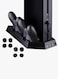 Generic Vertical Cooling Fan Stand With Dual Charging Station For Playstation 4
