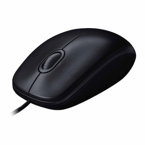 Logitech M90 Wireless Mouse 1000 DPi - Black