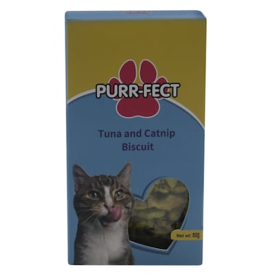 Purrfect Tunacat Bisccat Treats80G