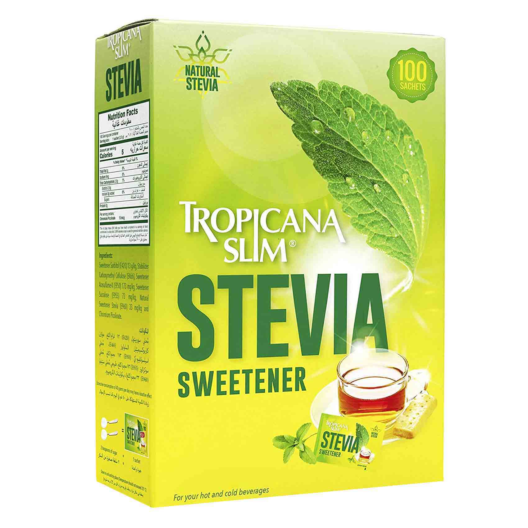 Tropicana Slim Stevia Sweetener 125g