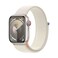 Apple Watch Series 9 GPS 45mm Starlight Aluminium Case with Starlight Sport Loop