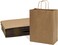Markq Brown Paper bags with handles 43 x 40 x 14 cm Large Kraft Gift bags for Birthday Party Favors, Candy, Weddings, Merchandise, Christmas (12 Bags)