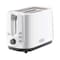 Black + Decker Toaster 2 Slices 750 Watt - White - ET125-B5