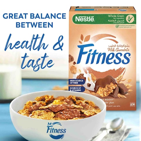 Nestle Fitness Chocolate Morning Boost Cereal 375g