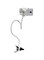 Generic - Flexible Phone Holder Bracket For Apple iPhone/Samsung Galaxy White