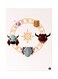 Metal Plate Of The Anime Digimon Poster Multicolour