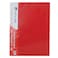 Atlas Clear File A4 30 Pocket Assorted