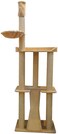 Pet Shop Dragon Mart Cat Tree Tower Furniture Scratcher Pet House Condo Multi Level 888650 80 x 45 x 240cm