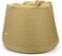 Luxe Decora Fabric Bean Bag With Filling (M, Beige)