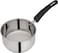 Royalford 14cm Stainless Steel Saucepan, Induction Base, Rf11121 Stainless Steel Kitchen Cookware Heavy Gauge Tri Ply Base Saucepan With Pouring Spout &amp; Comfortable Handle, Multicolor