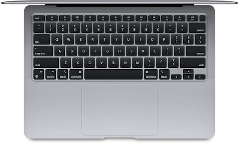 Apple 2020 MacBook Air 13.3-Inch Display, 8GB RAM, 256GB SSD, Space Grey (A2337 Laptop, Intel M1 Chip Processor, 9th Gen, MacOS, English Keyboard)