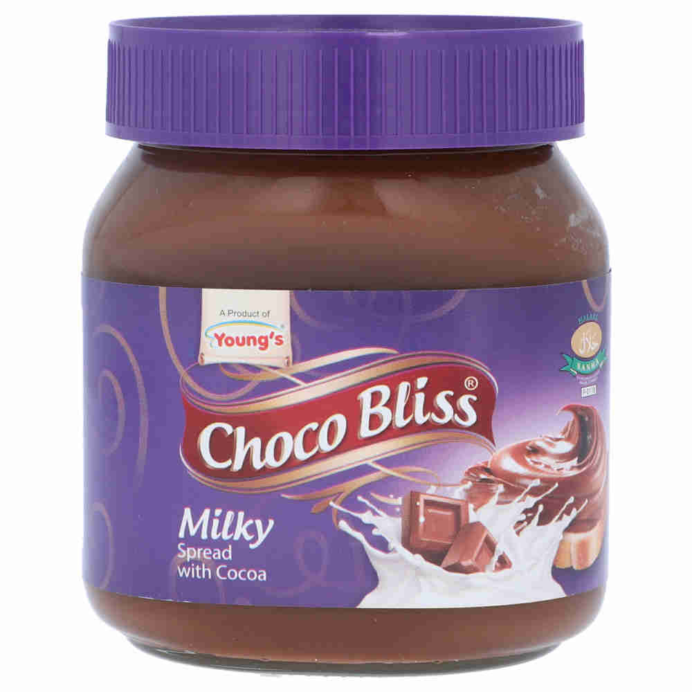 Young&#39;s Choco Bliss Milky Spread With Cocoa Jar 360 gr