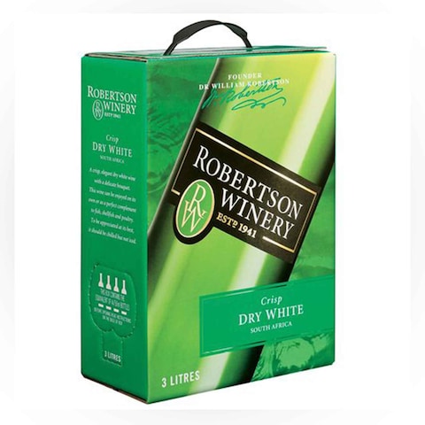 Robertson Winery Crisp Dry White Wine 3L