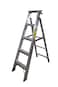 Penguin - Aluminium Two-in-One Ladder: Step 5, (1.5m-2.6m)