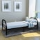 Karnak Steel Bed Dimension 90x190 Centimeters