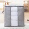 DEO KING Foldable Cloth Storage Bag Light Grey 48*30*48cm