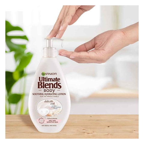 Garnier Ultimate Blends Oat Body Soothing Hydrating Lotion 400ml