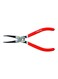 Internal Straight Circlip Plier Silver/Black/Red 180millimeter