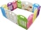 Rainbow Toys Baby Playpen Kids Activity Center Plastic Children Play Fence Indoor Play Yard 12 Panels Size: 160&times;120&times;60cm